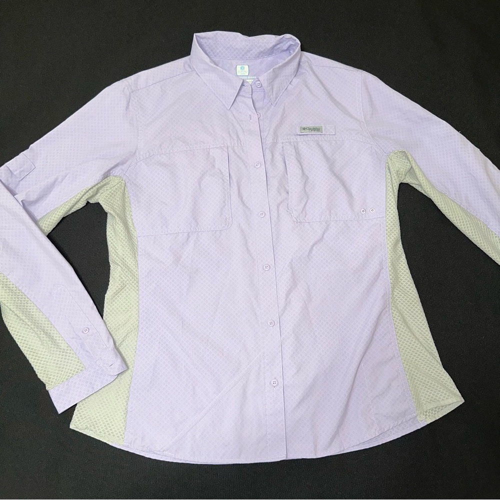 Columbia PFG button down Omni-Freeze Zero women’s‎ XL
